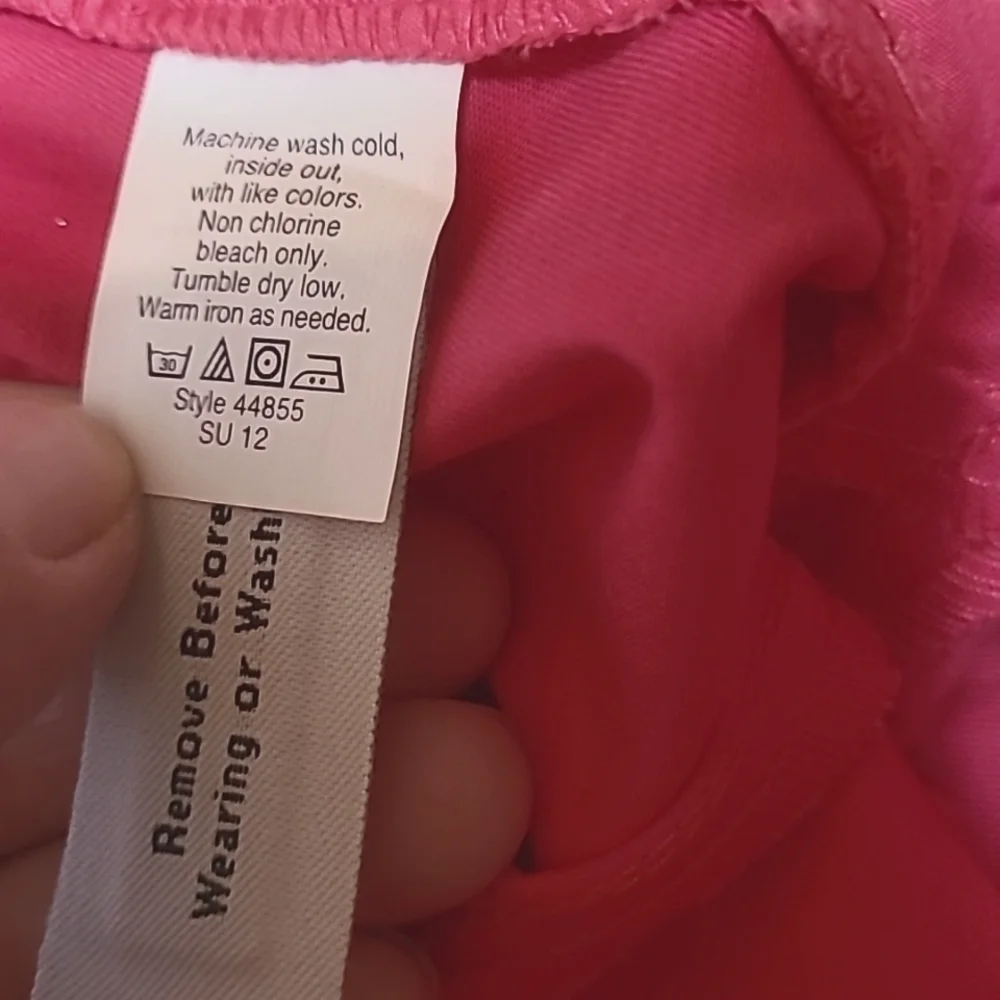 J.Crew Sailor Button Shorts Deep Pink Women’s Size 0